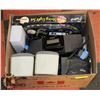 Image 1 : ESTATE BOX OF ELECTRONICS INCLUDING SONY CD PLAYER,