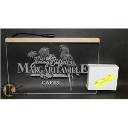 LED NEON SIGN JIMMY BUFFETTS MARGARITAVILLE CAFES