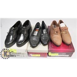 THREE PAIRS OF SHOES SIZE 5,5,5.5