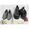Image 1 : TWO PAIRS O SHOES, SIZE 6 AND 10