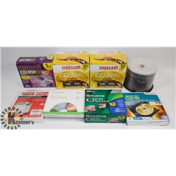 LOT OF NEW CD-RW HIGH SPEED AND MORE