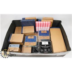 FLAT OF PARTYLITE CANDLES & VOTIVE HOLDER.