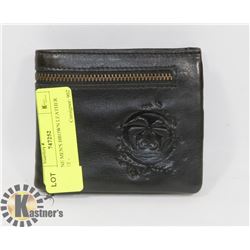 GENUINE MEN'S BROWN LEATHER WALLET -