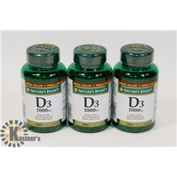 BAG OF NATURES BOUNTY VITAMIN D3