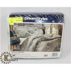 DREAMSTYLES FRENCH GARDEN PERCALE SHEET SET