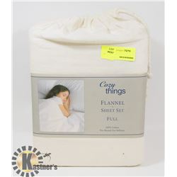 COZY THINGS FLANNEL SHEET SET SIZE FULL