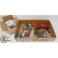FLAT OF DINKY TOYS CARS AND MORE