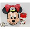Image 1 : VINTAGE MINNIE MOUSE LUNCHBOX & THERMOS.