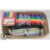 Image 1 : BOX W/25 PACKS OF NEW MARKERS &
