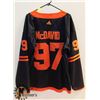Image 1 : NEW OILERS THIRD JERSEY #97 MCDAVID SIZE XL.