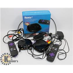 TWO ROKU1 - 1400+ STREAMING CHANNELS,