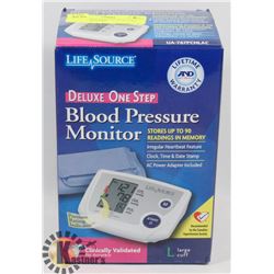 LIFE SOURCE DELUXE ONE STEP BLOOD PRESSURE