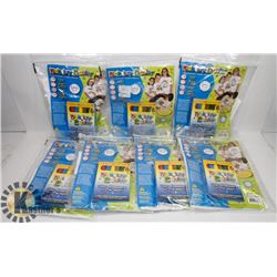 FLAT OF 7 SEALED "KIDS LUV 2 COLOR"