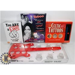 FLAT OF NEW ITEMS ROCK WITH THE STARS