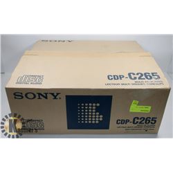SONY CDP-C265 MULTI CD PLAYER