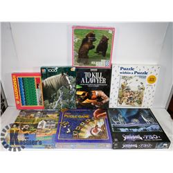 ESTATE BOX OF NEW PUZZLES