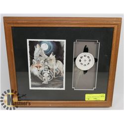 FRAMED JODY BERGSMA "NATIVE AMERICA"