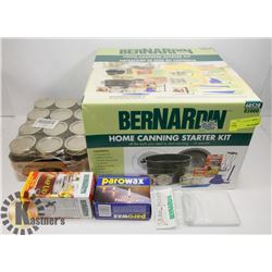 BERNARDIN HOME CANNING STARTER KIT WITH EXTRA