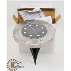 LOT OF 4 NEW LED SOLAR STUDS