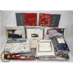 BOX OF ASSORTED BEDDING INCLUDING SYDNEY 74%