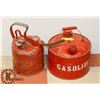 Image 1 : PAIR OF RED GAS CANS