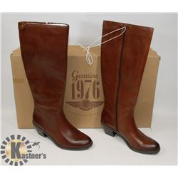 NEW GENUINE 1976 GENUINE LEATHER BOOTS SZ 7