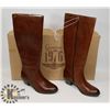 Image 1 : NEW GENUINE 1976 GENUINE LEATHER BOOTS SZ 8