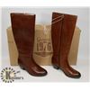 Image 1 : NEW GENUINE 1976 GENUINE LEATHER BOOTS SZ 8.5