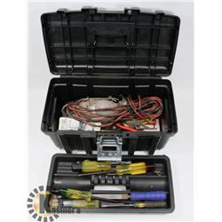 HUSKY 2 LEVEL TOOL BOX WITH ELECTRIC WORK LIGHT &