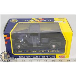 1941 PLYMOUTH PICKUP DIE CAST
