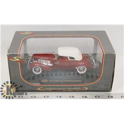1937 CORD 812 SUPERCHARGED DIE CAST