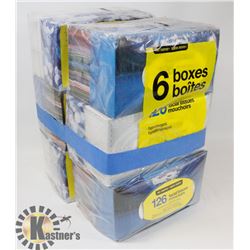 TWO PACKS OF FACIAL TISSUE