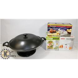 ESTATE FLAT OF KITCHEN ITEMS INCLUDING ELECTRIC