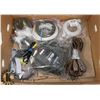 Image 1 : BOX OF  STEREO CABLES /  BANANA PLUGS