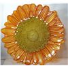Image 1 : 1)  SUNFLOWER SERVING PLATTER