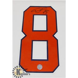 SIGNED ALES HEMSKY JERSEY NUMBER WITH PRO AM COA.