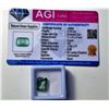 Image 1 : 7)  NATURAL EMERALD CUT GREEN SAPPHIRE