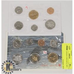 LOT OF 2 CANADA COIN SETS, 1997, 1990