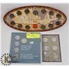 Image 1 : LOT OF 3 CANADA COIN SETS, UNCIRCULATED WAR OF