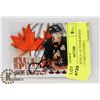 Image 1 : JAROME IGINLA  AUTOGRAPHED HOCKEY CARD (ATOMIC)