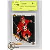 Image 1 : THEOREN FLEURY  AUTOGRAPHED HOCKEY CARD