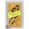 Image 1 : AUTOGRAPHED JOHN BUCYK HOCKEY CARD TALL BOY