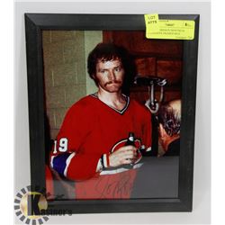 LARRY ROBINSON MONTREAL CANADIENS FRAMED 8X10