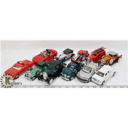 FLAT OF DIE CAST CARS