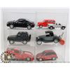 Image 1 : FLAT OF DIE CAST VEHICLES IN DISPLAYS