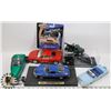 Image 1 : FLAT OF DIE CAST CARS, SOME IN DISPLAYS