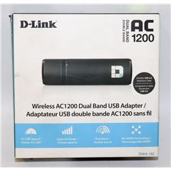 D-LINK WIRELESS DUAL BAND ADAPTER