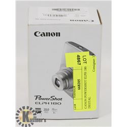 CANON POWERSHOT ELPH 180 20MP DIGITAL