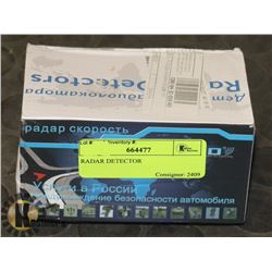 RADAR DETECTOR