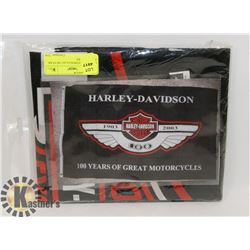 HARLEY DAVIDSON FLAG 100 YEAR ANNIVERSARY.